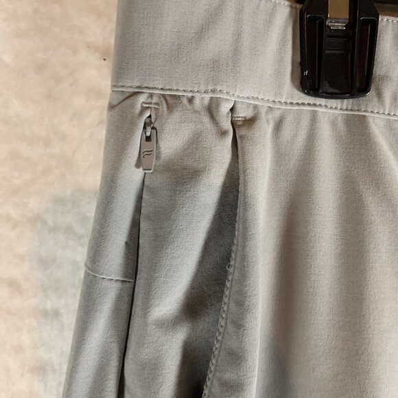 Fabletics The Only Pants Men's 2XL Gray Stretch Slash Pockets Skinny Leg 9673 - Picture 10 of 14